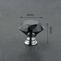 Miniatyrbillede 3 af 3: Krystal Kabinetsdørs Knapper, Glas Skuffegreb, Diamant Snit Zi