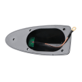 Miniatyrbillede 5 af 5: Guld (boks) - Bil Hajfin Antenne Tag Modificering Bag Spoiler