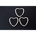 Miniatyrbild 4 av 6: #Hjärtformad Splittring - Förpackning med 20 Karabinknyckelsmycken#