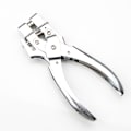 Miniatyrbillede 1 af 3: Metal Håndholdt Stansemaskine 2 i 1, Robust Hulstans Plier Punc