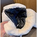 Miniatyrbillede 4 af 4: Trapperhat til kvinder, imiteret pels, vinterhatte, russisk hat med spænde, ski, cykling, øreklap, fluffy
