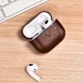 Miniatyrbillede 4 af 5: Brun Læderetui til AirPods 3 (2021), Premium Ægte Læder