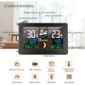 Miniatyrbillede 1 af 5: Vejrstation Termometer Hygrometer Barometer Indendørs Udendørs