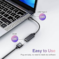 Miniatyrbild 3 av 5: USB-C till HDMI-adapter 4K för Mac OS, kompatibel med Macbook Pro 2019 - 2-pack