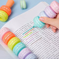 Pikkukuva 5 / 5: /#/Setti 2 Fancy Cookie Highlighter -kynää Sekalaiset Värit Macaron Ca/#/