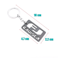 Miniatyrbillede 3 af 5: FJ CRUISER Nøglering i Metal (Sort+Hvid), Gaveideer/Fan So