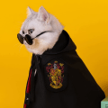 Pikkukuva 5 / 5: Koira- ja kissan jouluasu - Viitta lemmikkieläinten Halloween-vaatteet Cosplay