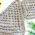Miniatyrbillede 3 af 6: #Lizard Lounger Naturlige Havgræsfibre til Anoler Skæggede Drager Geckos Leguaner og Eremitkrebs Rektangulær 20*20*28CM#