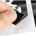 Miniatyrbilde 3 av 4: Bilsticker Refleks Monsterklo Skrapemerker Han