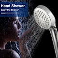 Miniatyrbillede 2 af 4: *Vandbesparende brusehoved tryk - 1/2\" Universal Shower Connect*
