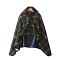Miniatyrbillede 4 af 5: Japansk varmefleece varm sjal tæppe 100x140cm flanel so