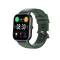 Miniatyrbild 2 av 5: Smartwatch (grön), pekskärm fitnessklocka, med pulsmätare