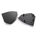 Miniatyrbilde 4 av 5: Svart W211 Bil Frontdør Plastdeksel Trim Shell for E-Klasse W211 2003-2009 2117270148 2117270248