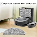Miniatyrbild 5 av 5: 6 st Moppdynor för iRobot Roomba Combo I5, I5+, J5, J5+ Robotdammsugare Mikrofiber Tvättbara Återanvändbara Moppdukar