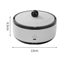 Miniatyrbillede 3 af 5: Multifunktionel Røgfri Askebæger Indendørs Udendørs Askebæger Luftrenser Desktop USB Genopladelig Elec