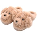 Miniatyrbild 1 av 5: Söta Teddy Djurtofflor Damtofflor Varma Memory Foam