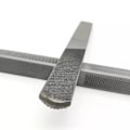 Miniatyrbild 5 av 6: #in 1 Halvrund Kolstål Platt Raspslipning Trä Läder Plast Metall Träskärningsfiler för Snickare Reparation 8 tum#