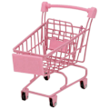 Miniatyrbillede 2 af 3: 1 stk. Mini Indkøbsvogn Trolley Skrivebordsopbevaringskurv Holder Fotorekvisitter - Størrelse S (Hjul Farve Tilfældig)