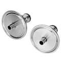 Miniatyrbilde 3 av 5: Rustfri Stål Hjemmebrygg Keg Adapter 1.5in TriClamp til Ball Lock Post Fitting 2 stk