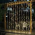 Pikkukuva 3 / 5: *3 * 3 M 300 LED värikäs joulu LED-valosarja, 8 valaistusta*
