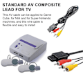 Miniatyrbilde 2 av 5: Audio Line HD-kompatibel Stabil Utgang Flerbruks Forbedre Spillopplevelse Spillkonsoll AV-kabel for N64/for Game Cube/for Super-Nintendo