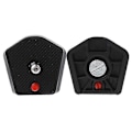 Miniatyrbild 1 av 5: 785PL Snabbkopplingsplatta 1/4\" Skruv f Manfrotto 7321YB MKC3-H01 MKC3-P01 Stativ