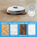 Miniatyrbilde 4 av 5: Moppekluter med holder for T30 Pro Omni/T30 Omni/T30S/T30S Combo robotstøvsuger, reservedeler