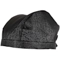 Miniatyrbillede 1 af 2: Moderigtig kokkehue køkken catering skull ribbon turban (sort)