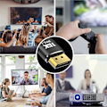 Miniatyrbilde 5 av 5: DisplayPort 2.1 Kabel 16K 30Hz 40Gbps 3D Dynamisk HDR Hann til Hann DisplayPort Kabel for FreeSync for G Sync Spillskjerm 2m