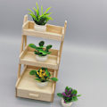 Miniatyrbillede 1 af 6: #Pottede Planter til Dukkehuse 4 Stk Miniature Blomsterpotte Dekorationer Miniature Eventyr Dekorationer Dukkehuse Indendørs Kontor Have#