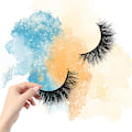 Miniatyrbild 4 av 5: Faux Mink Ögonfransar Naturligt Utseende Fluffiga Falska Ögonfransar 3d Wispy Fransar Långa Fransar Bulk för Kvinnor