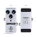 Miniatyrbild 4 av 5: Gitarr Effektpedal Kompressor Helt Analog Krets Gitarrkompressor Pedal För Gitarrtillbehör