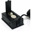 Miniatyrbillede 2 af 5: /#/Termometer og hygrometer med indbygget LCD digital tuner, med/#/