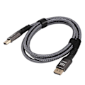 Miniatyrbilde 5 av 5: DisplayPort 2.1 Kabel 16K 30Hz 40Gbps 3D Dynamisk HDR Hann til Hann DisplayPort Kabel for FreeSync for G Sync Gaming Skjerm 1.5m