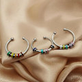 Miniatyrbillede 2 af 4: 3 stk. Spinde Enamel Fidget Ring, Angst Ring Til Kvinder Piger Wi