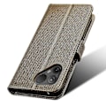 Miniatyrbillede 5 af 5: Til Fairphone 5 Etui Diamanttekstur Stand Telefonpung Pu Læder Cover