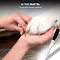 Miniatyrbillede 4 af 5: Katteklo-klipper, Hunde-negleklipper og Rustfrit Stål Neglefil