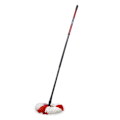 Miniatyrbilde 4 av 5: /#/Tilpasning Vileda/ o-cedar roterende mopp teleskopstang 3 sekti/#/