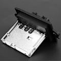 Miniatyrbillede 3 af 5: Varmeblæsermotor Modstand til Nissan Versa 2007-2012 Cube Tiida