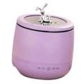Miniatyrbillede 1 af 5: Mini riskoger 1,8L non-stick elektrisk koger til suppe, grød, simreretter EU-stik 220V lilla