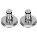 Miniatyrbilde 5 av 5: Rustfri Stål Hjemmebrygg Keg Adapter 1.5in TriClamp til Ball Lock Post Fitting 2 stk