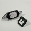 Miniatyrbilde 3 av 5: (svart) Sykkel baklys svingsignaler Vanntette blinklys Blinker B