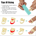 Miniatyrbild 3 av 5: /#/Plektrum Tumgrepp Fingerpicks/#/