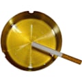 Miniatyrbillede 2 af 5: Rundt Askebæger i Rustfrit Stål (2 Stykker, Guld)