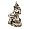 Miniatyrbilde 4 av 4: Buddha Statue Retro Grønn Tara Buddha Dekorasjon Skrivebord Samleobjekt Buddha Figur