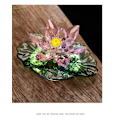 Miniatyrbild 3 av 3: Rosa Glittrande Kristall?Färgreflex Kristall Lotusblomma,Gla