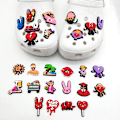 Miniatyrbillede 1 af 5: 48 Stykker 3D Clog-Sandaler Pynt (Dårlig Kanin), Sko Charms, Sød