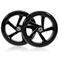Miniatyrbilde 1 av 3: 2 stk. Stunt Scooter Hjul Høy Elastisk Slitesterk PU Lagerhjul
