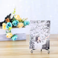 Miniatyrbilde 5 av 5: *Sjeldent funn 2 stk metallstativ stativ jernfatstativ utsmykning displaystativ for bolleplate kunstfotobilde 5 tommer*