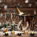 Miniatyrbillede 5 af 5: #24 Styk Guld Blinkende LED Te Lys Sorte Flammeløse Te Lys#